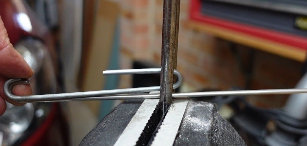How to Bend Metal Rods Safely